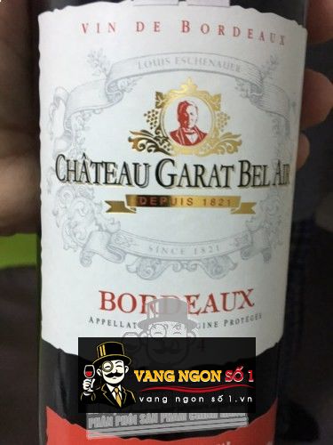 Louis Eschenauer Chateau Garat Bel Air Bordeaux 2014 | Wine Info