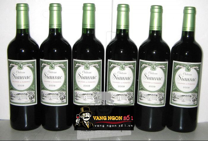 2009 Château Siaurac, Lalande de Pomerol, Lot of 6 Bottles - Catawiki