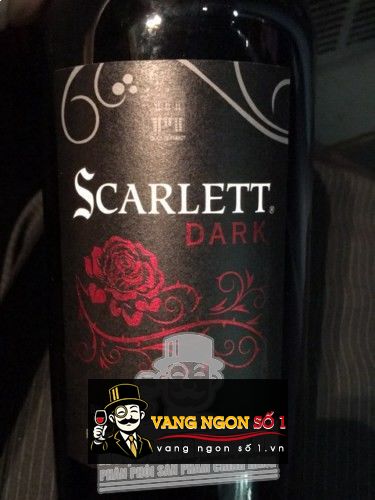 Giá sale: 190,000đ - Rượu vang Scarlet Dark Lamothe Parrot Red Blend