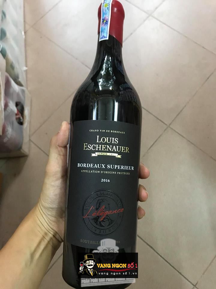 Vang Pháp Lelegance Louis Eschenauer Bordeaux Superieur