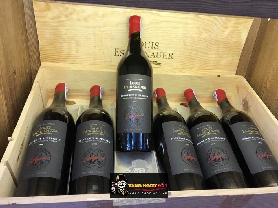Vang Pháp Lelegance Louis Eschenauer Bordeaux Superieur