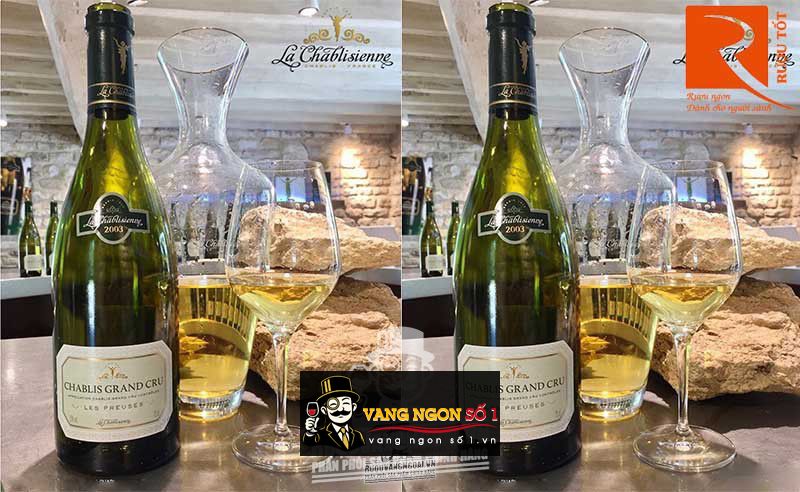 Rượu Vang Chablis Grand Cru Les Preuses