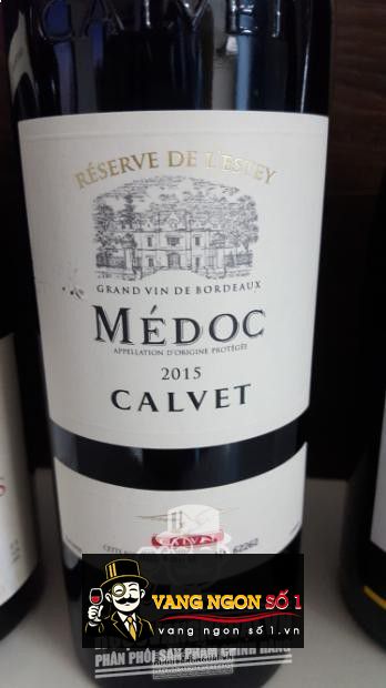 Vang Pháp Calvet Reserve de L