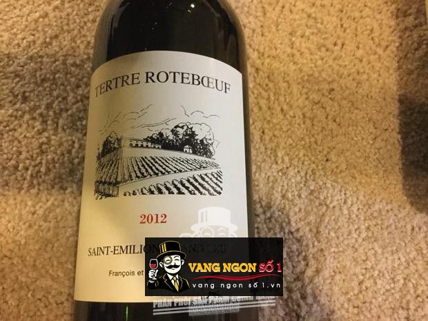 Vang Pháp Tertre Roteboeuf Saint Emilion Mitja Ville 2012