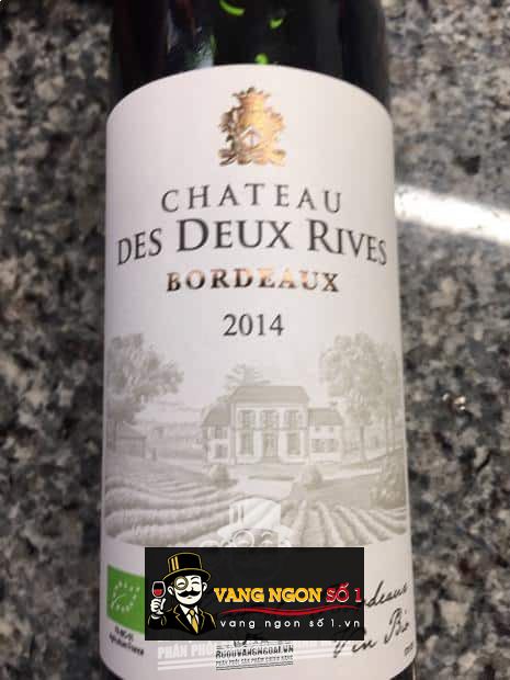 Rượu vang Château Des Deux Rives Bordeaux