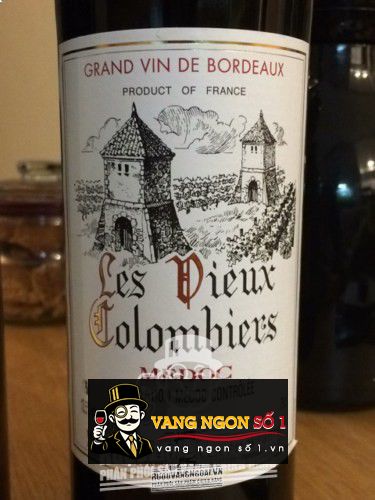 Rượu vang Les Vieux Colombiers Medoc