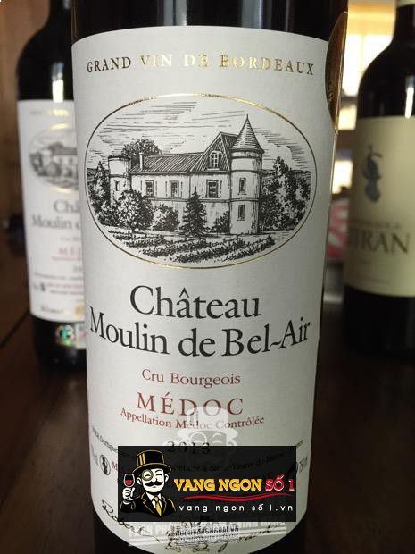 Rượu vang Chateau Moulin De Bel-air Medoc