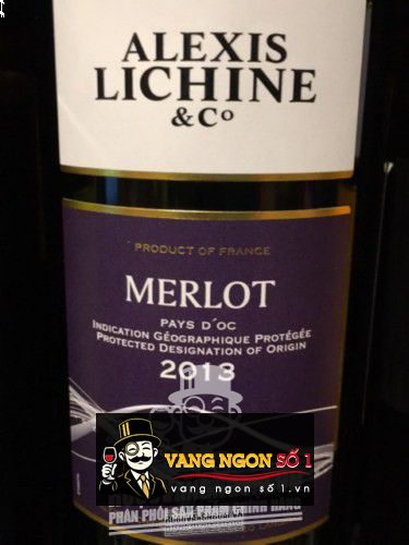 Rượu vang Alexis Lichine Vin de Pays (Red - White)
