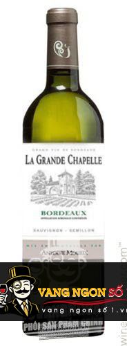 Vang Pháp Le Grand Chapelain Antoine Moueix