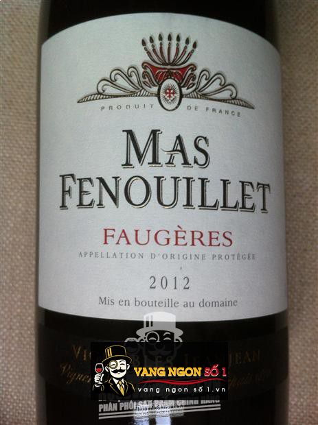 Vang Pháp Mas Fenouillet Faugeres