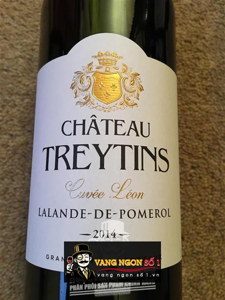 Vang Pháp Chateau Treytins Cuvee Leon Pomerol
