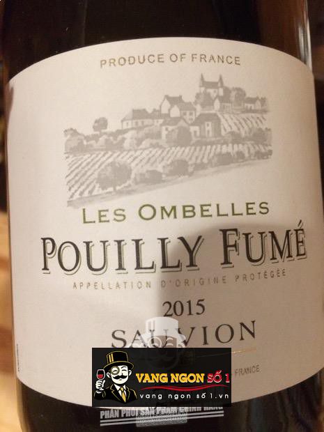 Vang Pháp Pouilly Fumé Sauvion Les Ombelles
