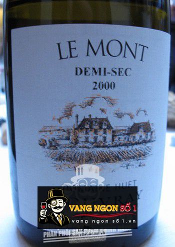 Vang Pháp Le Mont Vouvray Demi Sec Sauvion