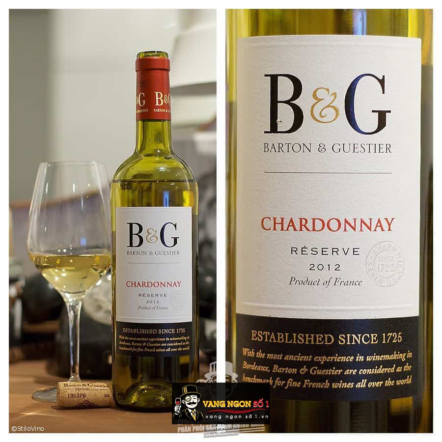 Rượu vang Barton & Guestier Reserve Varietals (Red - White)