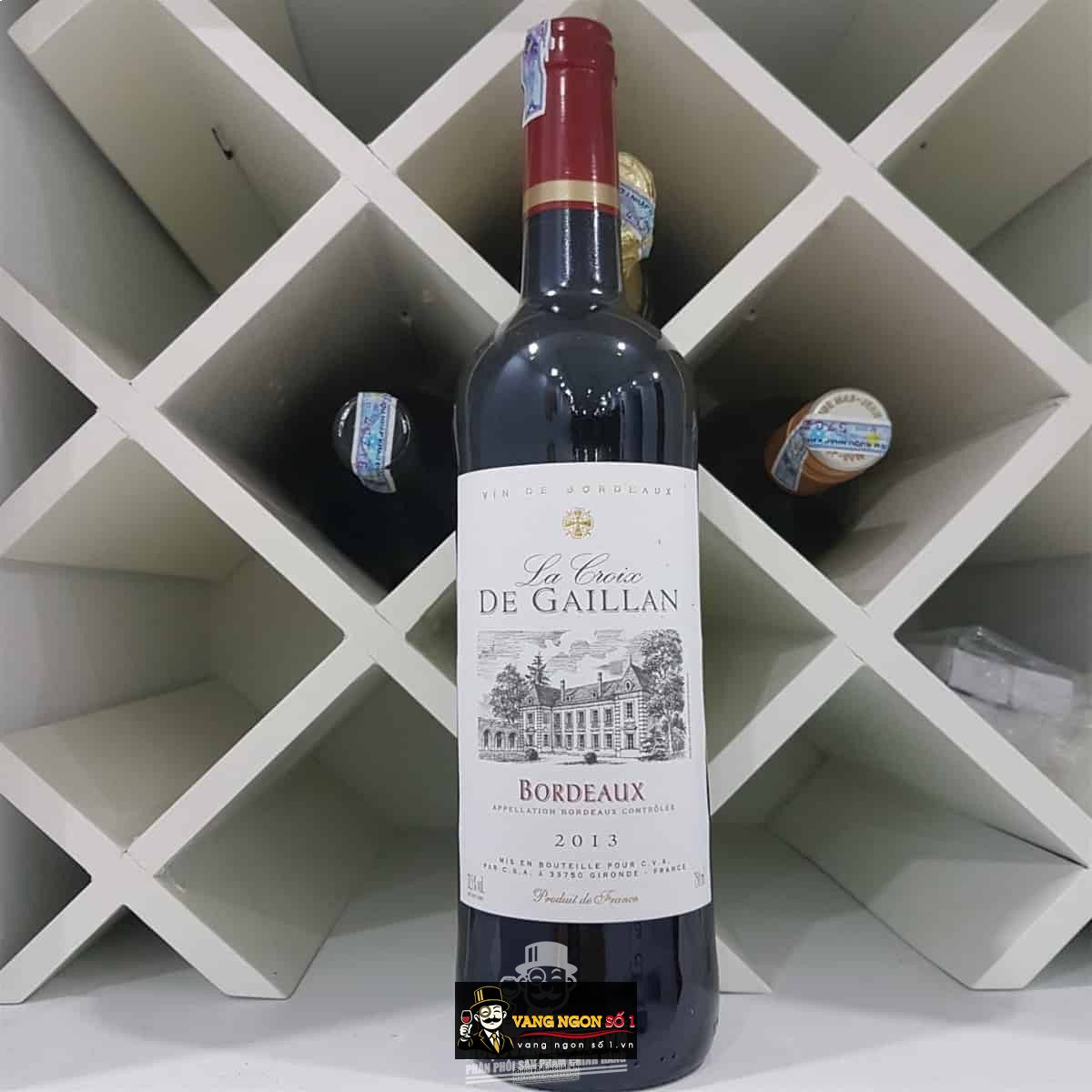 Vang Pháp La Croix de Gaillan Bordeaux