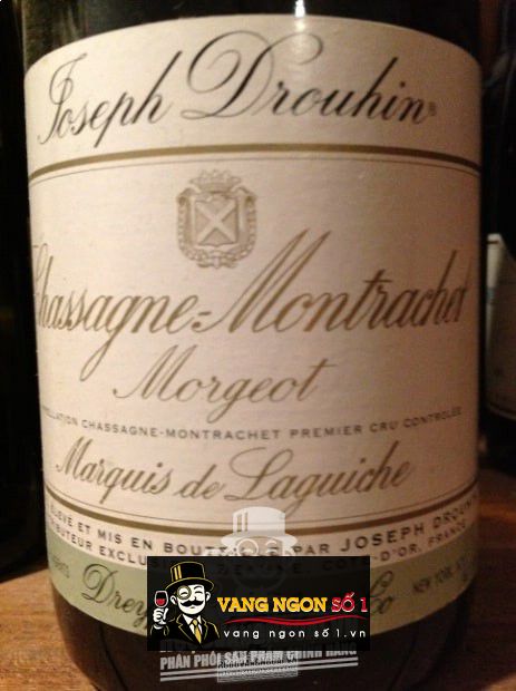 Vang Pháp Chassagne Montrachet Morgeot Marquis de Laguiche
