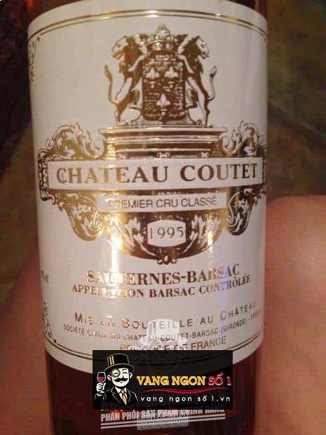 Vang Pháp Chateau Coutet Barsac 1995