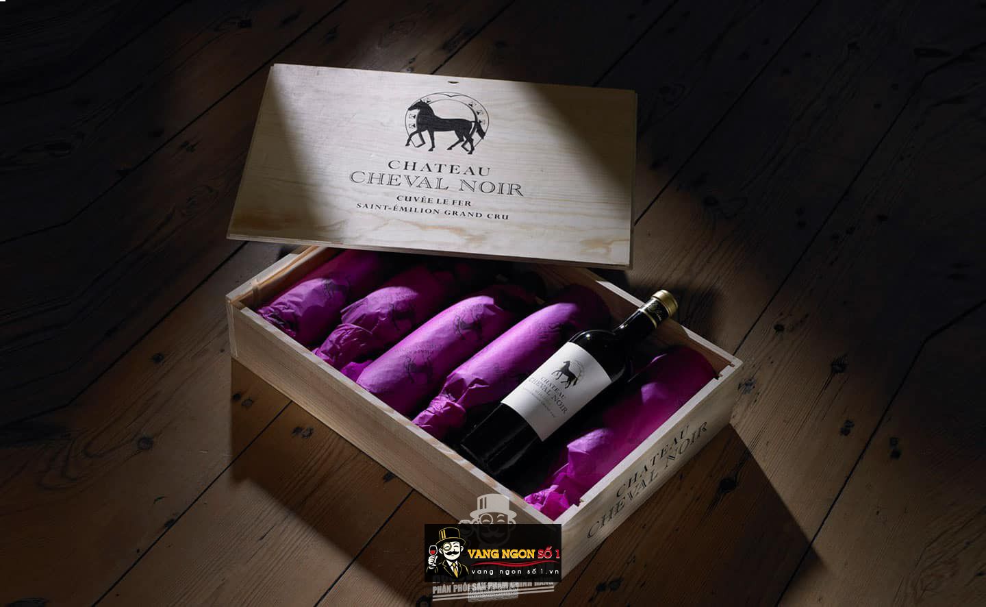 Vang Pháp Cheval Noir Saint Emilion Grand Vin