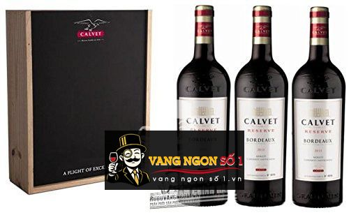 Vang Pháp Calvet Reserve Merlot Cabernet Sauvignon