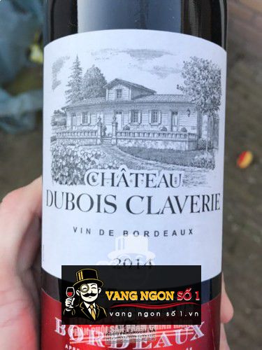 Vang Pháp Chateau Dubois Claverie Bordeaux