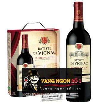 Vang Pháp Batiste de Vignac Bordeaux