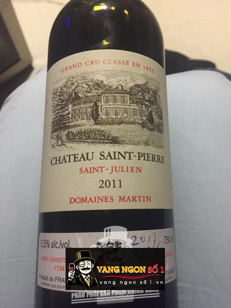 Vang Pháp Chateau Saint Pierre Saint Julien 2011