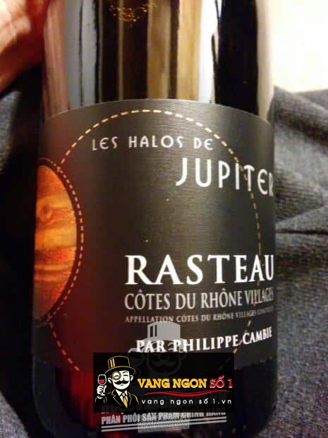 Vang Pháp Les Halos de Jupiter Rasteau