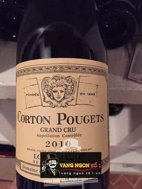 Vang Pháp Louis Jadot Corton Pougets 2014