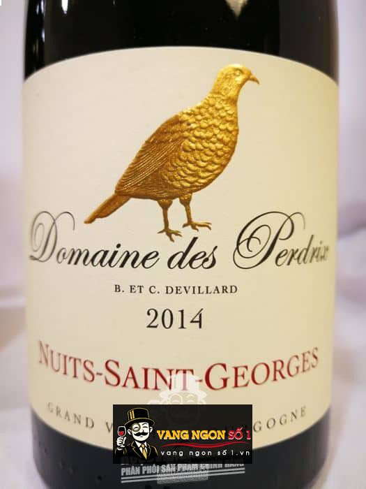 Vang Pháp Domaine des Perdrix 2014