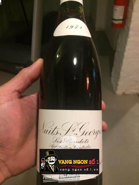 Vang Pháp Nuits St Georges Les Boudots Domaine Leroy 2014