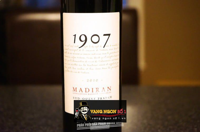 Rượu vang Pháp Plaimont 1907 Madiran