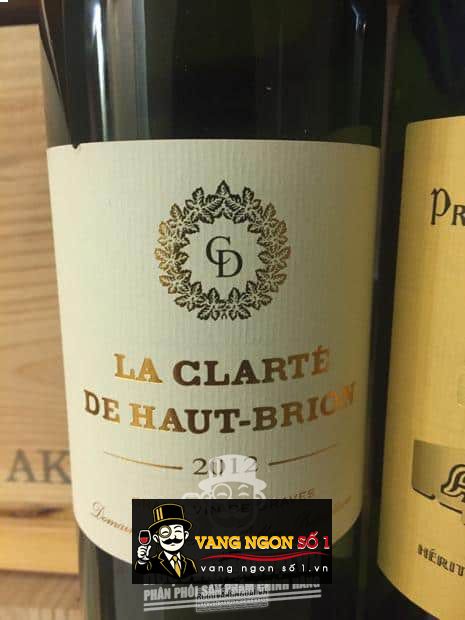 Vang Pháp La Clarte de Haut Brion 2012