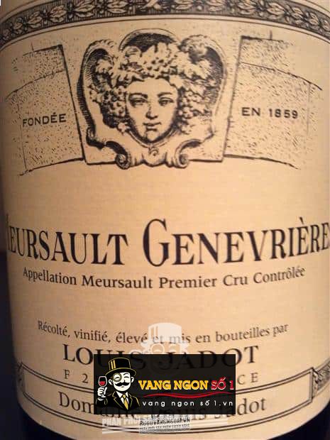 Vang Pháp Meursault Genevrieres Louis Jadot 2014