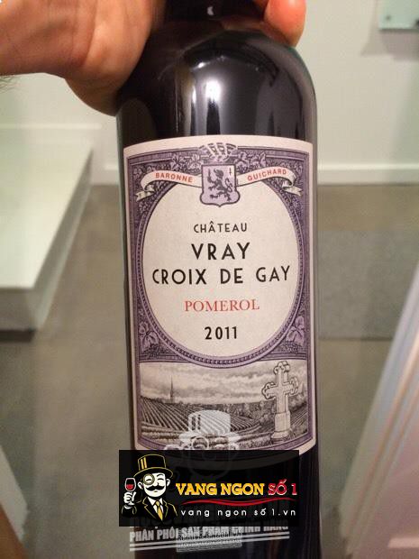 Vang Pháp Chateau Vray Croix de Gay Pomerol 2006