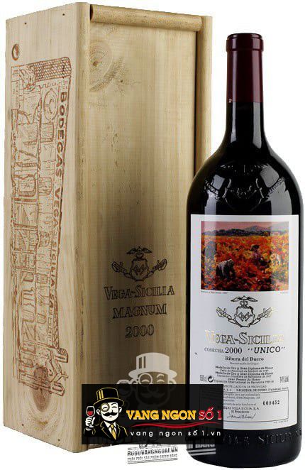 Rượu Tây Ban Nha Vega Sicilia Unico 2004 Magnum