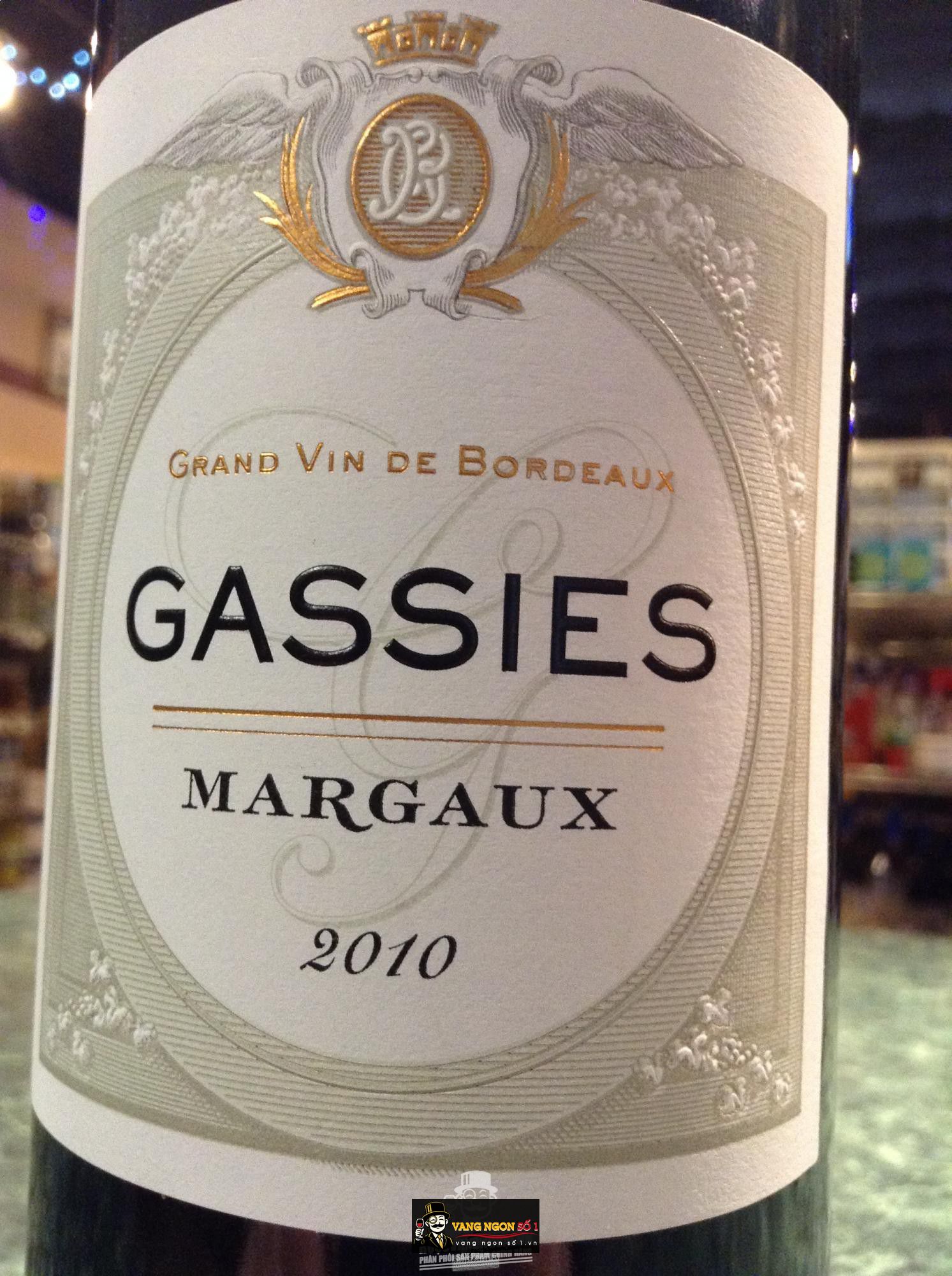 Vang Pháp Gassies Margaux