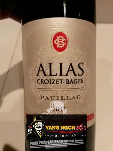 Vang Pháp Alias Croizet Bages Pauillac 2011