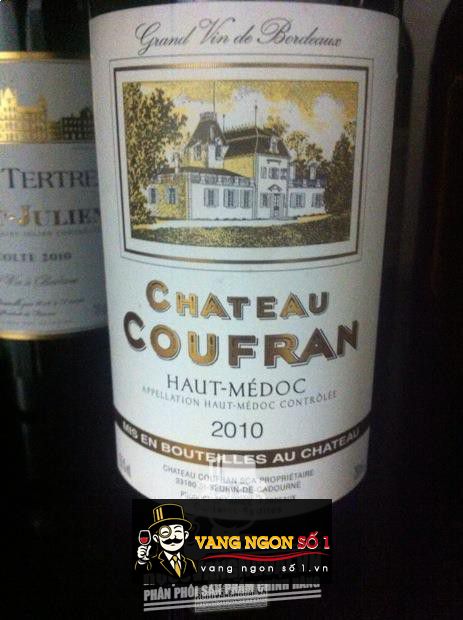 Vang Pháp Chateau Coufran Haut Medoc 2010