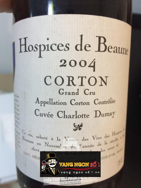 Vang Pháp Hospices de Beaune Corton Louis Jadot