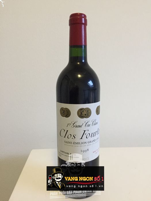 Vang Pháp Clos Fourtet Grand Cru Classe 1998
