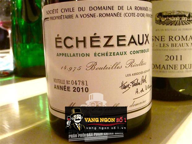 Vang Pháp Echezeaux Domaine de la Romanee Conti 2009