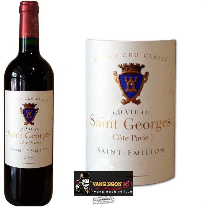 Vang Pháp Chateau Saint Georges Cotes Pavie