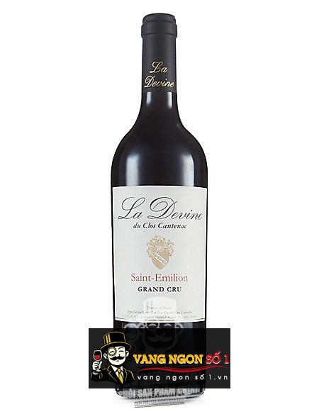 Vang Pháp La Devine de Clos Cantenac St Emilion Grand Cru