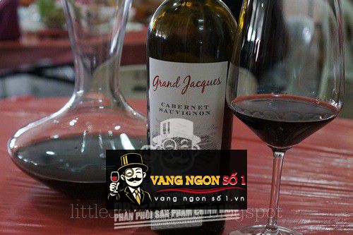 Vang Pháp Grand Jacques Sauvignon (Đỏ - Trắng)