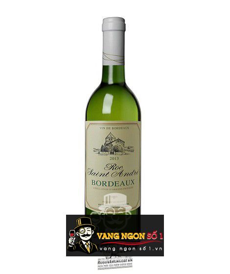 Vang Pháp Roc Saint Andre Bordeaux Blanc