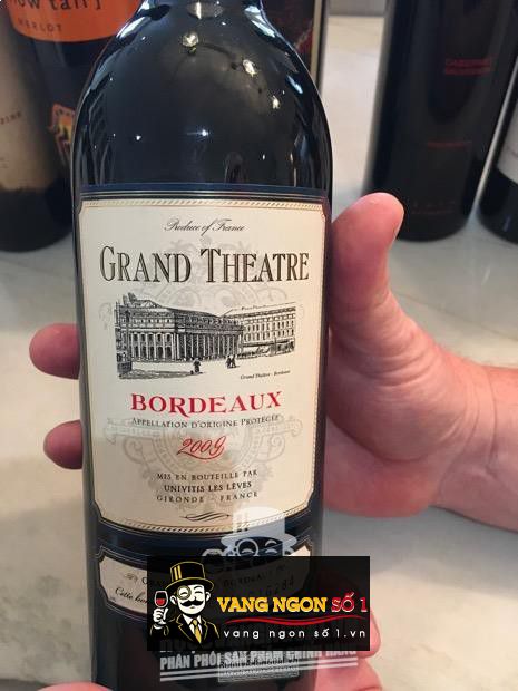 Vang Pháp Grande Theatre Bordeaux