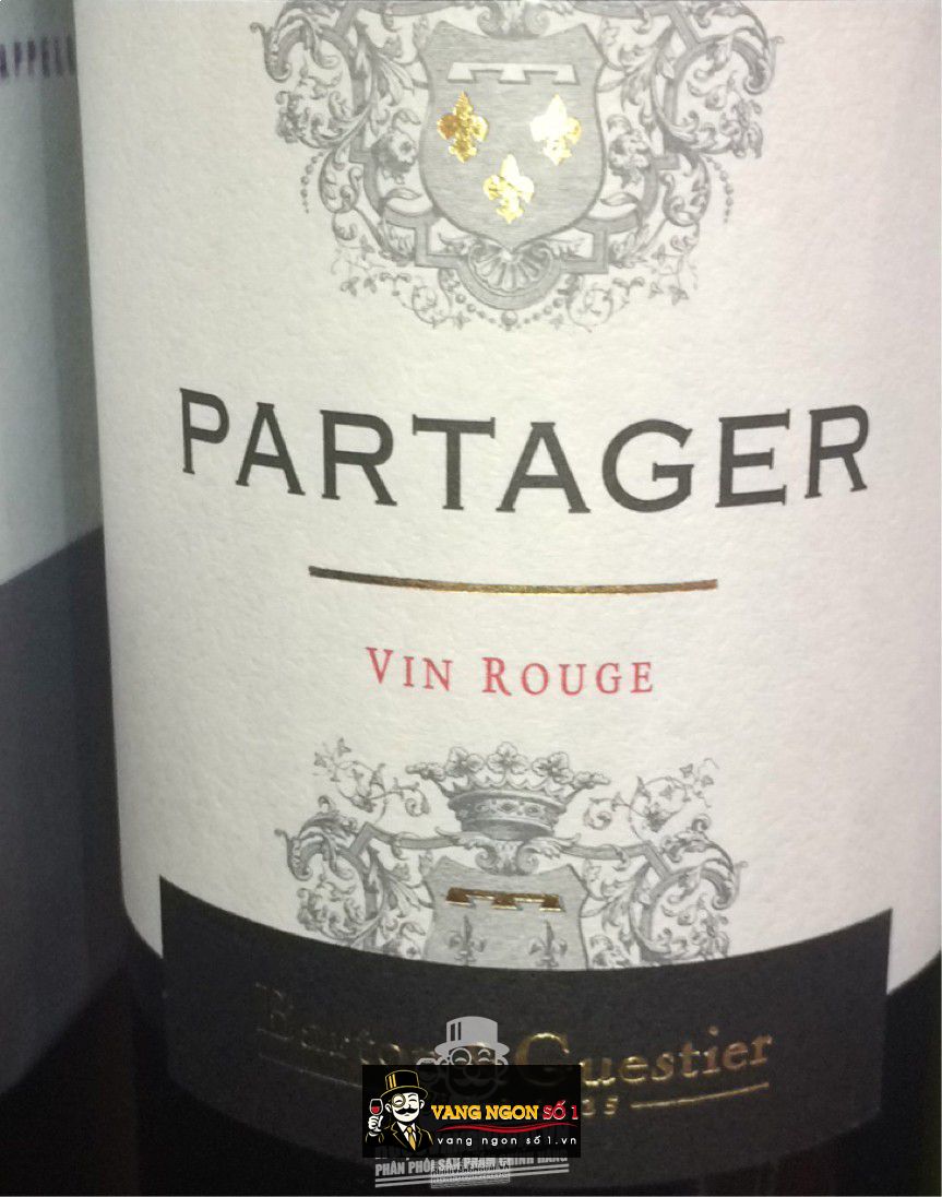 Rượu vang Barton & Guestier Partager (Red - White)