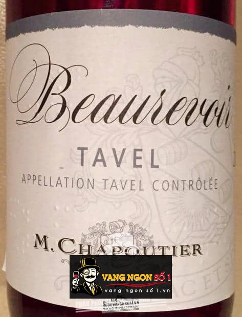 Vang Pháp M Chapoutier Beaurevoir Tavel