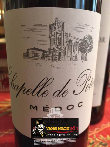 Vang Pháp Chapelle de Potensac Medoc