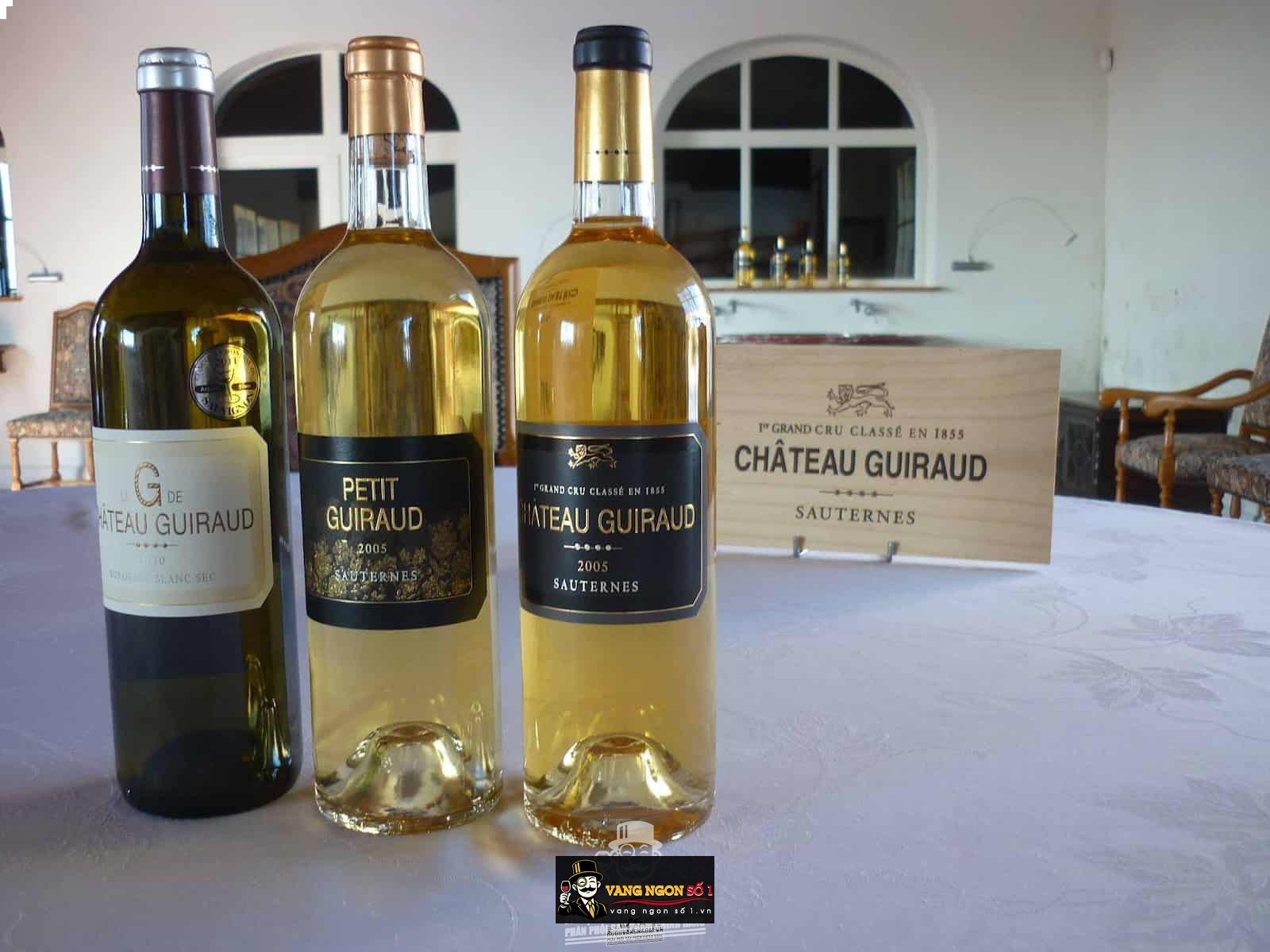 Vang ngọt cao cấp Pháp Chateau Guiraud G